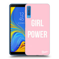 Picasee Silikónový čierny obal pre Samsung Galaxy A7 2018 A750F - Girl Power - cena, porovnanie