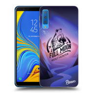 Picasee Silikónový čierny obal pre Samsung Galaxy A7 2018 A750F - Wolf - cena, porovnanie