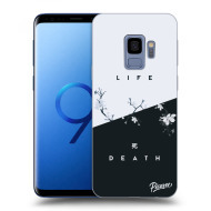Picasee Silikónový prehľadný obal pre Samsung Galaxy S9 G960F - Life - Death - cena, porovnanie