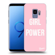 Picasee Silikónový prehľadný obal pre Samsung Galaxy S9 G960F - Girl Power - cena, porovnanie