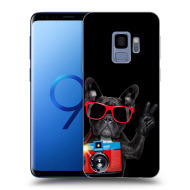 Picasee Silikónový čierny obal pre Samsung Galaxy S9 G960F - French Bulldog - cena, porovnanie