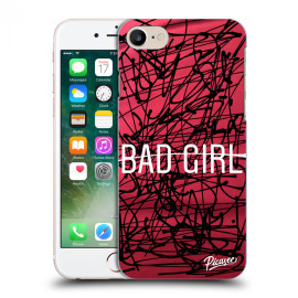 Picasee Silikónový čierny obal pre Apple iPhone 8 - Bad girl