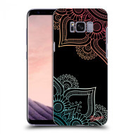 Picasee Silikónový čierny obal pre Samsung Galaxy S8 G950F - Flowers pattern - cena, porovnanie