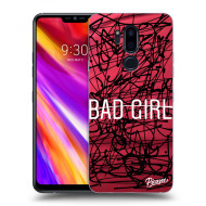 Picasee Silikónový prehľadný obal pre LG G7 ThinQ - Bad girl - cena, porovnanie