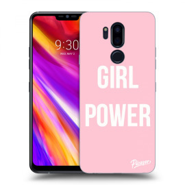 Picasee Silikónový prehľadný obal pre LG G7 ThinQ - Girl Power