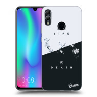 Picasee Silikónový prehľadný obal pre Honor 10 Lite - Life - Death - cena, porovnanie