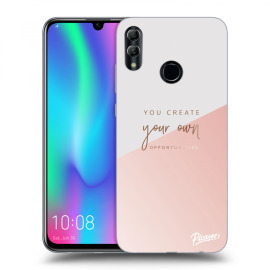 Picasee Silikónový prehľadný obal pre Honor 10 Lite - You create your own opportunities