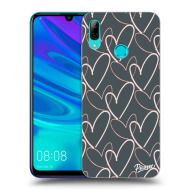 Picasee Silikónový prehľadný obal pre Huawei P Smart 2019 - Lots of love - cena, porovnanie
