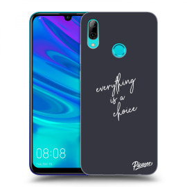 Picasee Silikónový prehľadný obal pre Huawei P Smart 2019 - Everything is a choice