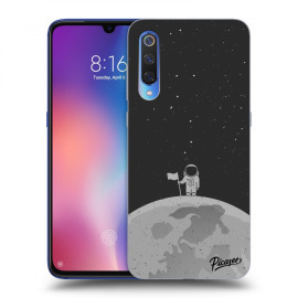 Picasee Silikónový prehľadný obal pre Xiaomi Mi 9 - Astronaut