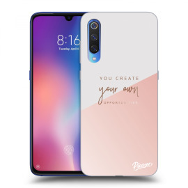 Picasee Silikónový prehľadný obal pre Xiaomi Mi 9 - You create your own opportunities