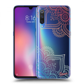 Picasee Silikónový prehľadný obal pre Xiaomi Mi 9 - Flowers pattern