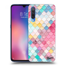 Picasee Silikónový prehľadný obal pre Xiaomi Mi 9 - Colorful roof