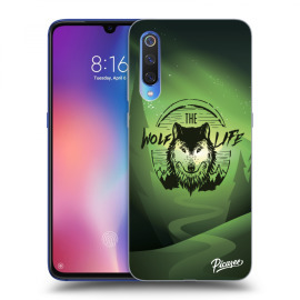 Picasee Silikónový prehľadný obal pre Xiaomi Mi 9 - Wolf life