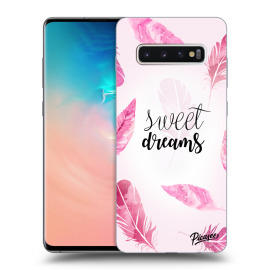 Picasee Silikónový prehľadný obal pre Samsung Galaxy S10 Plus G975 - Sweet dreams