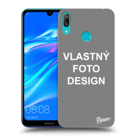 Picasee Silikónový prehľadný obal pre Huawei Y7 2019 - Vlastný design/motiv