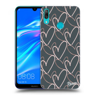 Picasee Silikónový prehľadný obal pre Huawei Y7 2019 - Lots of love - cena, porovnanie