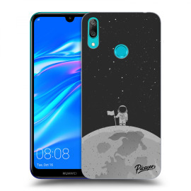 Picasee Silikónový prehľadný obal pre Huawei Y7 2019 - Astronaut