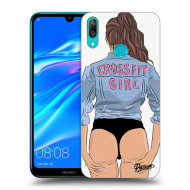 Picasee Silikónový prehľadný obal pre Huawei Y7 2019 - Crossfit girl - nickynellow - cena, porovnanie