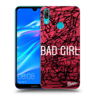 Picasee Silikónový prehľadný obal pre Huawei Y7 2019 - Bad girl - cena, porovnanie