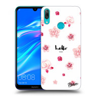 Picasee Silikónový prehľadný obal pre Huawei Y7 2019 - Hello there - cena, porovnanie