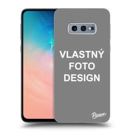 Picasee Silikónový prehľadný obal pre Samsung Galaxy S10e G970 - Vlastný design/motiv