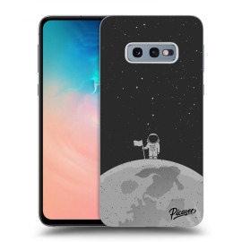 Picasee Silikónový prehľadný obal pre Samsung Galaxy S10e G970 - Astronaut