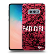 Picasee Silikónový prehľadný obal pre Samsung Galaxy S10e G970 - Bad girl - cena, porovnanie