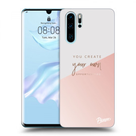 Picasee Silikónový prehľadný obal pre Huawei P30 Pro - You create your own opportunities