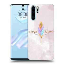 Picasee Silikónový prehľadný obal pre Huawei P30 Pro - Carpe Diem