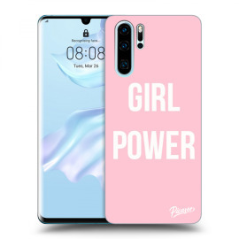 Picasee Silikónový prehľadný obal pre Huawei P30 Pro - Girl Power