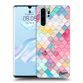 Picasee Silikónový prehľadný obal pre Huawei P30 Pro - Colorful roof