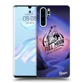 Picasee Silikónový prehľadný obal pre Huawei P30 Pro - Wolf