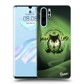 Picasee Silikónový prehľadný obal pre Huawei P30 Pro - Wolf life