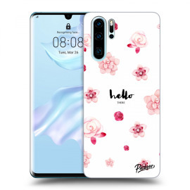 Picasee Silikónový prehľadný obal pre Huawei P30 Pro - Hello there