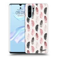 Picasee Silikónový čierny obal pre Huawei P30 Pro - Feather 2 - cena, porovnanie