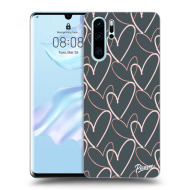 Picasee Silikónový čierny obal pre Huawei P30 Pro - Lots of love - cena, porovnanie