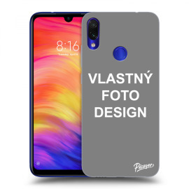 Picasee Silikónový čierny obal pre Xiaomi Redmi Note 7 - Vlastný design/motiv