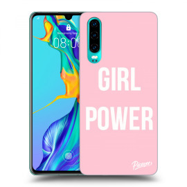 Picasee Silikónový prehľadný obal pre Huawei P30 - Girl Power