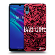 Picasee Silikónový prehľadný obal pre Huawei Huawei Y6 2019 - Bad girl - cena, porovnanie