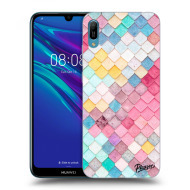 Picasee Silikónový prehľadný obal pre Huawei Huawei Y6 2019 - Colorful roof - cena, porovnanie