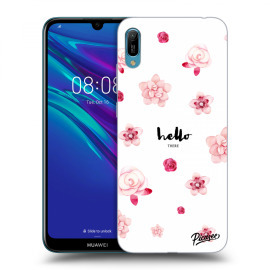 Picasee Silikónový prehľadný obal pre Huawei Huawei Y6 2019 - Hello there