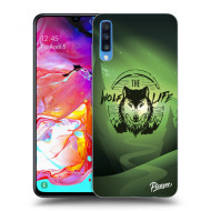 Picasee Silikónový prehľadný obal pre Samsung Galaxy A70 A705F - Wolf life - cena, porovnanie