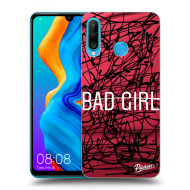 Picasee Silikónový prehľadný obal pre Huawei P30 Lite - Bad girl - cena, porovnanie