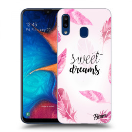 Picasee Silikónový čierny obal pre Samsung Galaxy A20e A202F - Sweet dreams