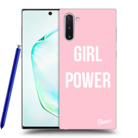 Picasee Silikónový čierny obal pre Samsung Galaxy Note10 N970F - Girl Power