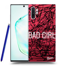 Picasee Silikónový čierny obal pre Samsung Galaxy Note10+ N975F - Bad girl