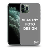 Picasee Silikónový čierny obal pre Apple iPhone 11 Pro Max - Vlastný design/motiv - cena, porovnanie