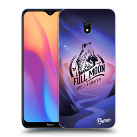 Picasee Silikónový prehľadný obal pre Xiaomi Redmi 8A - Wolf