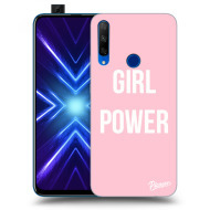 Picasee Silikónový čierny obal pre Honor 9X - Girl Power - cena, porovnanie